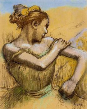 Edgar Degas : Torso of a Dancer